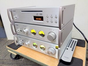 TEAC PD-501HR CDプレーヤー AI-501DA AI-503 プリメインアンプ セット ティアック 1円～　Y7484