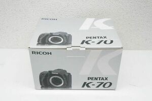 【1円スタート！】【美品】RICOH PENTAX K-70 ボディ ブラック デジタル一眼レフカメラ ペンタックス A951