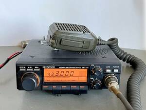 KENWOOD TM-421S/430MHz帯ハイパワーFMトランシーバー