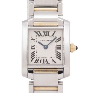 カルティエ Cartier タンク フランセーズ W51007Q4 Cartier Tank クォーツ 腕時計 レディース シルバー