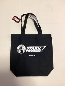 スタークインダストリーズ トートバッグ▼長期保管・デッドストック・未使用品▽タグ付き△STARK INDUSTRIES▲マーベル　MARVEL 