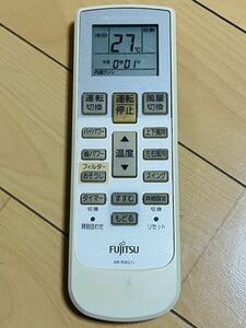 FUJITSU リモコン　AR-RAG1J