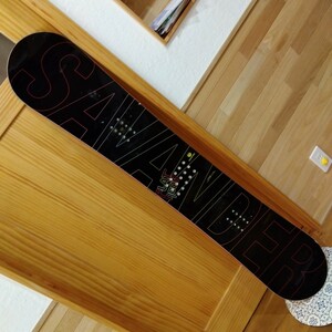 155cm SAVANDER　flathood スノーボード 板 メンズ　国産ボード　サバンダー