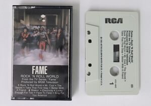 米Cassette Kids From Fame Rock N Roll World AFK14842 RCA /00110