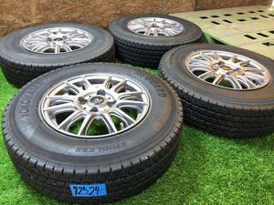 ＩＮＶＥＲＮＯ 13inch 5j+35 ×165/80R13 (165R13 6PR LT) PCD100 4穴 ADバン NV150 プロボックス サクシード パートナー スタッドレス