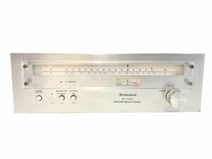 Technics テクニクス ST-7200 ステレオチューナー FM/AM STEREO TUNER 日本製 通電確認のみ 現状品 オーディオ機器 音響機材 当時物