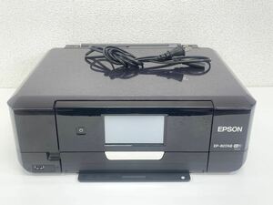 EPSON エプソン インクジェットプリンター プリンター 複合機 カラリオ EP-807AB ブラック 現状品 通電確認済み IK