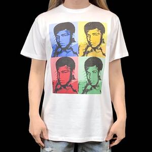 新品 未使用 モハメド アリ ボクシング 世界チャンピオン ポップアート ハイクオリティTシャツ S M L XL オーバーサイズ XXL XXXL ロンT 可