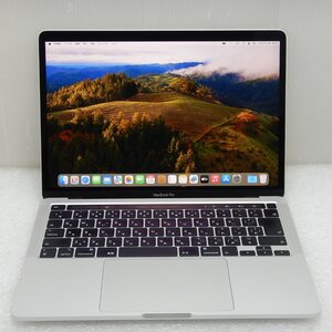 【1円開始 AC無 ジャンク】Apple MacBook Pro 13-inch 2020 Four Thunderbolt 3 ports シルバー i5 32GB SSD512GB 日本語キー 中古 021