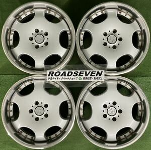 ★RAYS レイズ A/X STYLE-CD 18インチ★18×8J +37 5H PCD114.3 ハブ径:約73mm 4本セット 中古アルミホイール ガリ傷 劣化有★送料無料