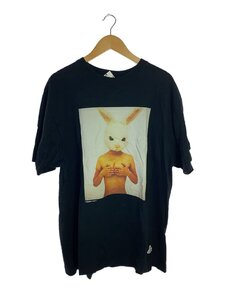 #FR2◆Hand bra Tee/Tシャツ/XL/コットン/BLK