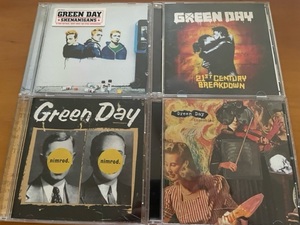 【即決】GREEN DAY★グリーン・デイ★CD★ベストアルバム含★4枚セット