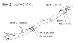 個人宅発送可能 HYPER FULLMEGA N1+ Rev. 柿本 マフラー SUBARU インプレッサ GH-GDB A B C D型 ターボ EJ20 4WD 6MT (B31308)