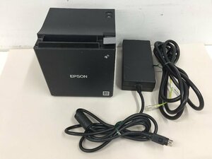 EPSON TM-m30　612 MODEL M335B ブラック レシート プリンター ブラック　使用距離0.135km ACアダプター付属(管２Ｆ）