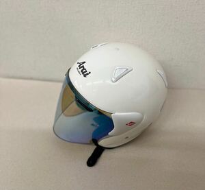 【送料無料】Arai/アライ ジェットヘルメット SZ-M SNELL 白 ホワイト 61-62cm XLサイズ 現状品 