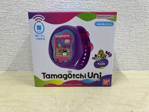 【中古・開封品・玩具・動作確認済み】：Tamagotchi Uni Purple たまごっち (20250122)