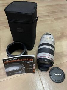 Canon ZOOM LENS EF 100-400mm F4.5-5.6 L IS ULTRASONIC IMAGESTABILIZER キャノンレンズ