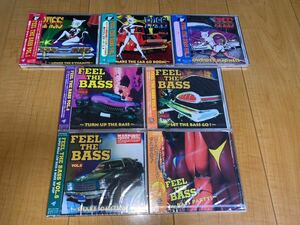 【国内盤帯付きCD】V.A. / フィール・ザ・ベース 7枚セット / Feel The Bass Vol.1〜7 / DJ Magic Mike / Quad City DJ