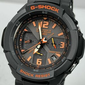 未使用同様 極美品G-SHOCK GW-3000B-1AJF グラビティマスター スカイコックピット タフソーラー 電波受信 電波ソーラー マルチバンド6