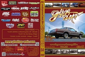 GiveITUP VOL.58 ローライダー ハイドロ lowrider インパラ レジェンド アメ車 クラッシックカー　ホッピング キャンギャル gbody モンテ