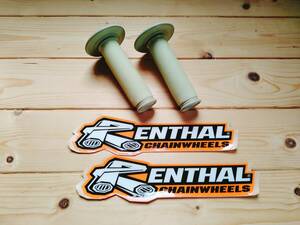 【新品 未使用】RENTHAL (レンサル) Kevlar Grip (ケブラー グリップ)　※CRF YZ RMZ KX SX-F 125 250 350 450 ※ステッカーはおまけです