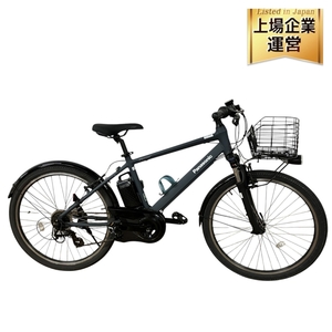 【引取限定】Panasonic パナソニック BE-ELH542V2 電動アシスト自転車 サイクリング 中古 直 S9569979