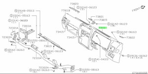 Suzuki スズキ jimny ジムニー 66 JA11 ダッシュボード インストゥルメントパネル Panel i/p New Genuine OEM Part JDM JAPAN KEI CAR