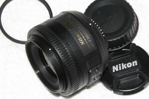 ニコン Nikon AF-S DX NIKKOR ニッコール 35mm F1.8 美品 ケンコープロテクターフィルター付