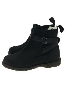 Dr.Martens◆ブーツ/38/BLK/スウェード/16099001