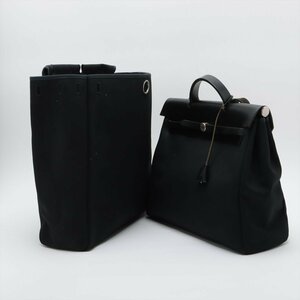 ■1円■美品■エルメス■□C 刻印 エールバッグ MM レザー 2WAY ショルダーバッグ 斜め掛け A4 メンズ レディース EEM AD16-8