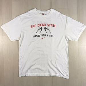 NIKE ナイキ 半袖Tシャツ XL ホワイト ビッグサイズ ビッグシルエット メキシコ製