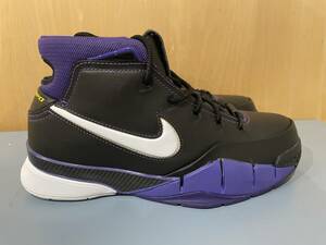 美品 Nike Kobe 1 Protro Purple Reign　ナイキ　コービー プロトロ ブラック パープル