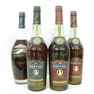 1円～【未開栓】MARTELL マーテル VSOP メダイヨン/ノーブリッジ 4本セット まとめ売り ブランデー 700ml 40％ ※同梱不可 11747668 0120