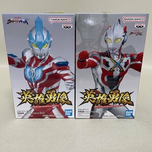 英雄勇像.ウルトラマンギンガ＆ウルトラマンX 未開封　2種