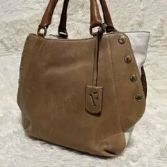 FURLA レザー トートバッグ ブラウン フルラ 454