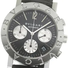 ブルガリ BVLGARI BB38SLCH ブルガリブルガリ クロノグラフ デイト 自動巻き メンズ_842403