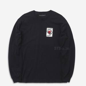 Nine One Seven - The Rock Longsleeve T-Shirt　黒M　ナイン ワン セブン - ザ ロック ロングスリーブ ティーシャツ　2018FW