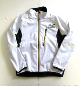 ☆MIZUNO ジュニア ミドルレイヤー ジャケット[WH/BK](140) 新品！☆