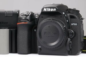 【 美品 | 動作保証 】 Nikon D7500 ボディ 【 シャッター数 15000回 | バッテリー劣化なし | 互換予備バッテリー 追加付属 】