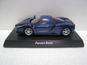 京商　サークルK　第39弾　フェラーリ　コレクションⅦ　「　エンツォ　メタブルー色　」　1/64　ケース箱、カード、外箱有り