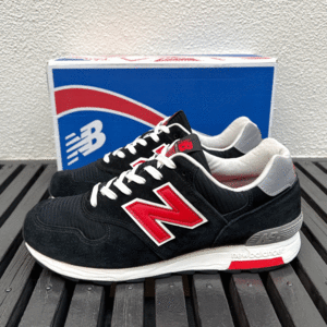 USA製 New Balance M1400HB【The Catcher in the Rye】US8.5 26.5cm ブラック×レッド 中古 アメリカ米国製 限定 NB 黒/赤 スニーカー