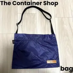 10/20迄！TheContainerShopナイロンサコッシュショルダーバッグ