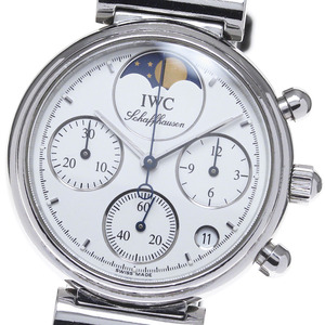 IWC IWC SCHAFFHAUSEN IW373605 リトルダヴィンチ クロノグラフ ムーンフェイズ クォーツ レディース _834504