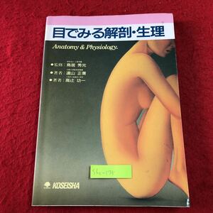 S6c-175 目でみる解剖と生理 著者 遠山正彌 1995年3月31日 第3版第3刷発行 厚生社 医学 生理学 人体 感覚器 神経系 骨格系 筋肉系 循環器系