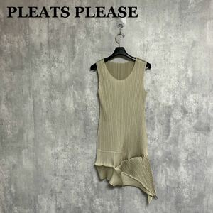 PLEATS PLEASE プリーツ ノースリーブワンピース 3 プリーツプリーズ