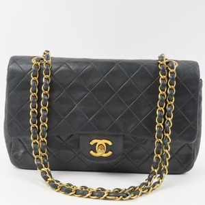 96061★1円スタート★CHANEL シャネル 美品 Wフラップ25 マトラッセ チェーンショルダーバッグ ココマーク ターンロック ヴィンテージ