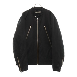 MM6 Maison Margiela エムエムシックスメゾンマルジェラ 23AW SPORTSJACKET ドッキング 八の字 ボンバージャケット ブラック