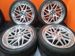 走行短 ZENNA 295/35R24 夏タイヤ スーパースター レオンハルト ジーニス ガイスト 24インチ10J6HPCD139.7+43 ランクル300 LX600 (VTG881)