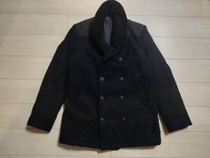 ★US製　rag & bone　ラグ&ボーン　ピーコート　★ショールカラー　★一部コットン使用　