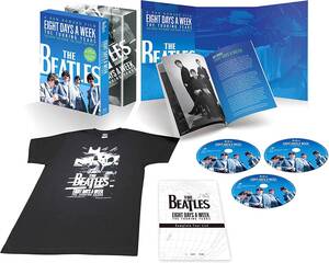 ★未開封新品/THE BEATLES ザビートルズ EIGHT DAYS A WEEK -The Touring Years Blu-ray コレクターズエディション(初回限定生産)Tシャツ付